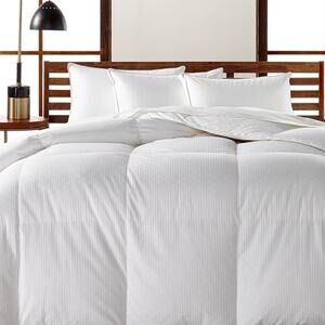 Hotel Collection European Down Medium Weight Hypoallergenic Comforter White King